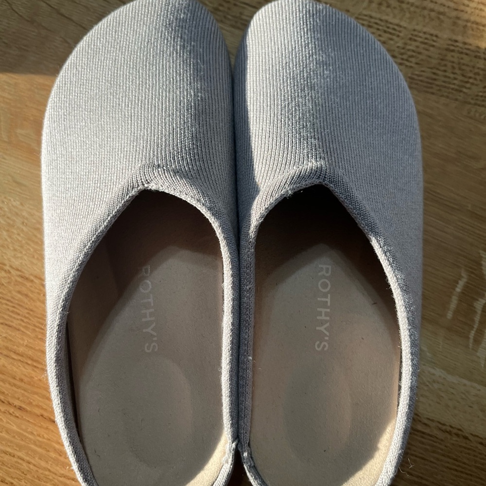 Rothy's The Casual Clog Women's Size 10 US Dove  Pre-owned - Picture 4 of 6